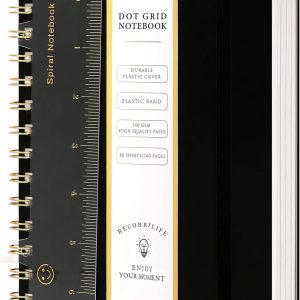 Dot Grid Spiral Notebook